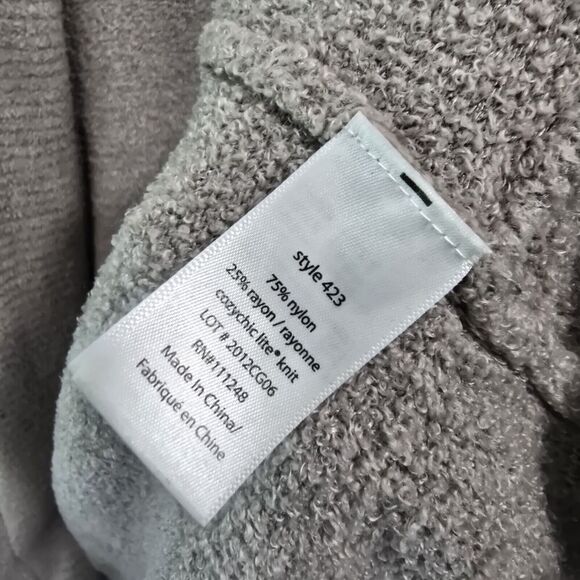 Barefoot Dreams Cardigan Women Small Purple Cozy Chic Light Wrap Pockets 423 - Picture 9 of 11